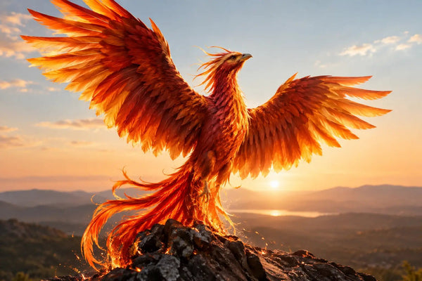 Phoenix Symbolism Meaning and the Discipline of Rebirth - Hilt and Stone