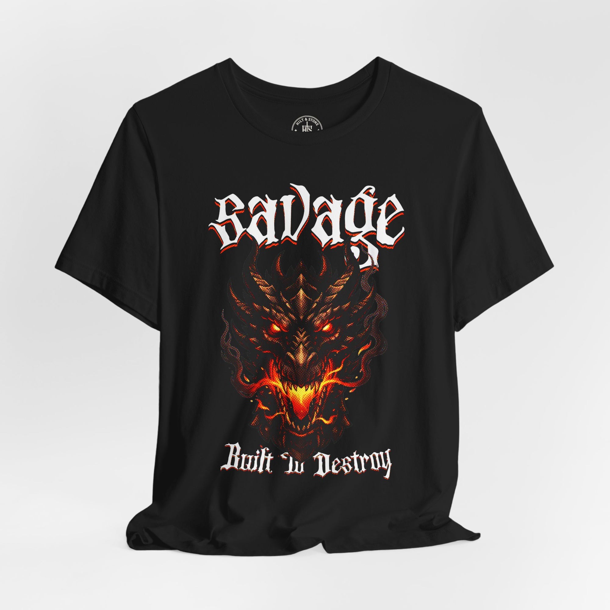 Savage Dragon Graphic T-Shirt – Built To Destroy - Hilt and Stone