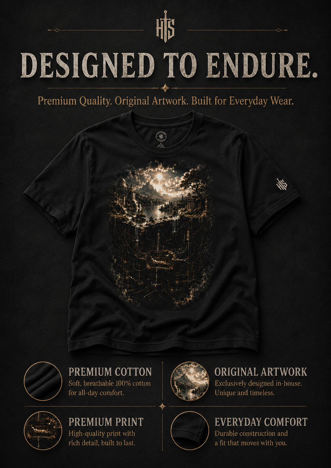 A Manufactured Reality Graphic T-Shirt