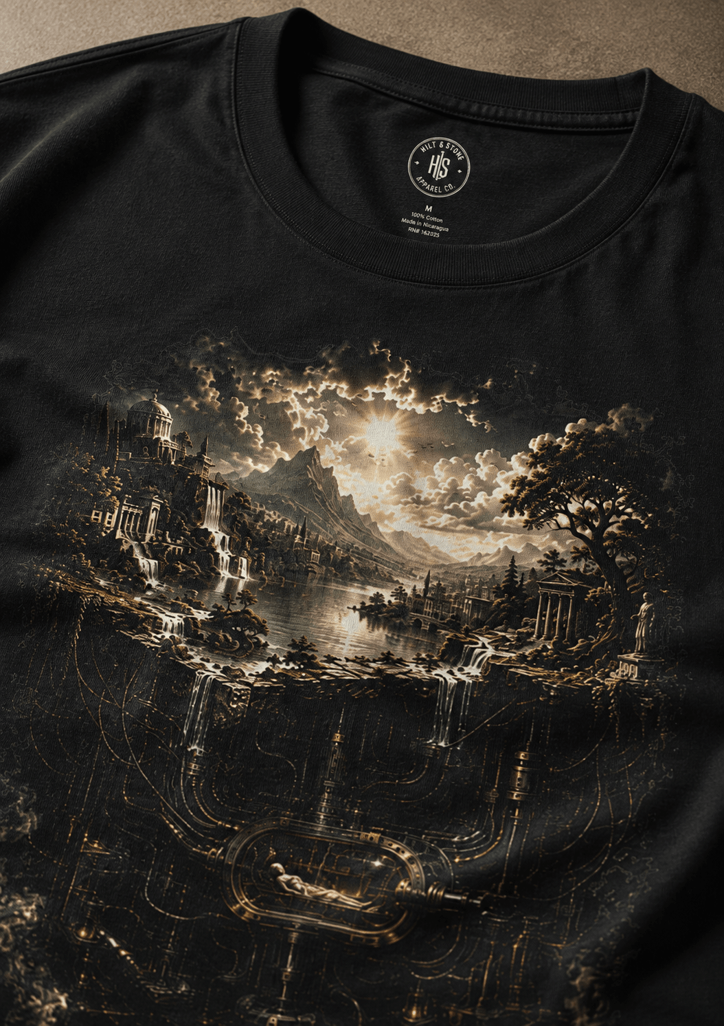 A Manufactured Reality Graphic T-Shirt - Hilt and Stone