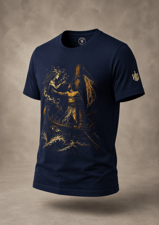 Bind Me to the Mast — Odysseus Graphic T-Shirt - Hilt and Stone