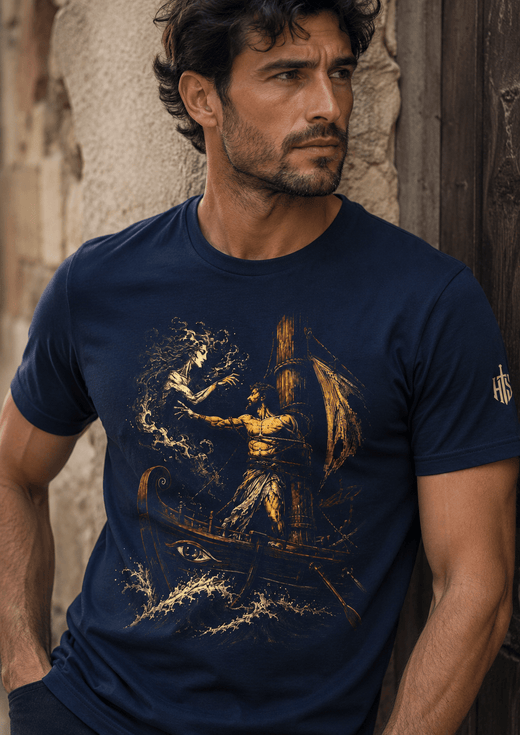 Bind Me to the Mast — Odysseus Graphic T-Shirt - Hilt and Stone