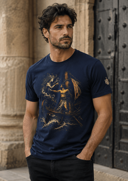 Bind Me to the Mast — Odysseus Graphic T-Shirt - Hilt and Stone