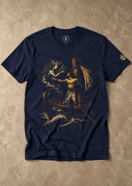 Bind Me to the Mast — Odysseus Graphic T-Shirt - Hilt and Stone