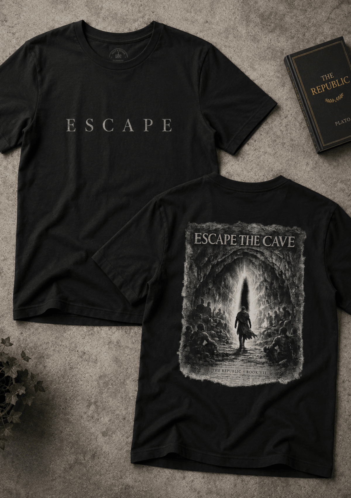 Escape the Cave Signature T-Shirt - Hilt and Stone