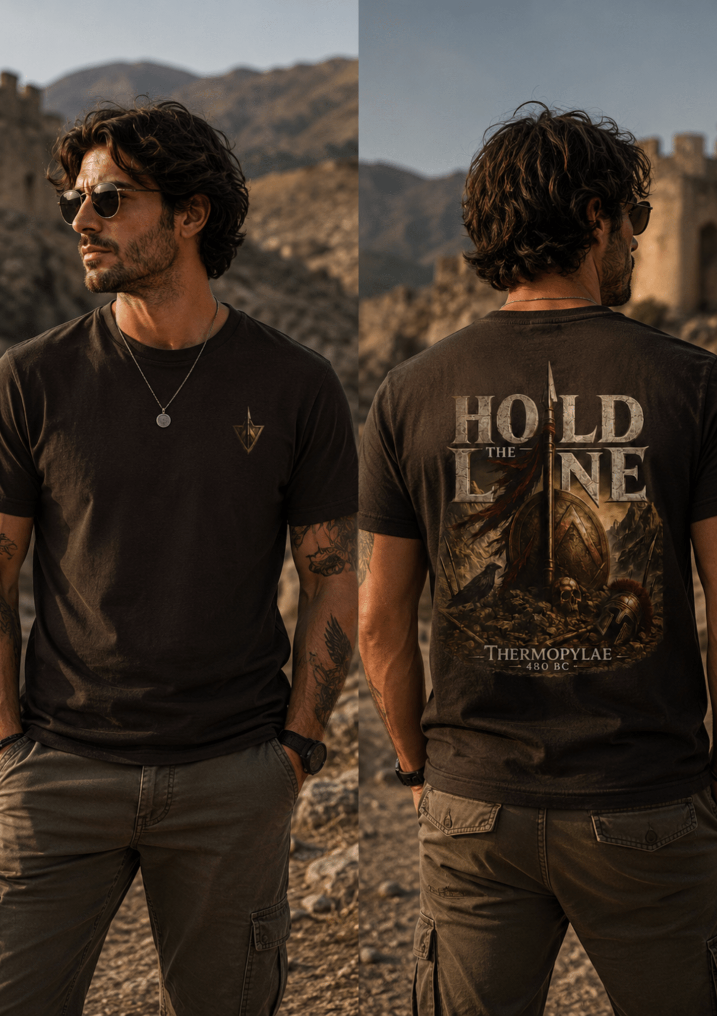 Hold the Line Signature T-Shirt - Hilt and Stone