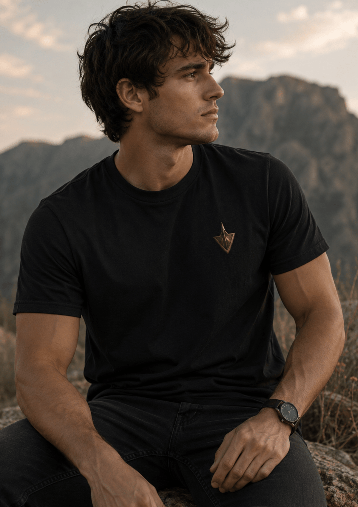 Hold the Line Signature T-Shirt - Hilt and Stone