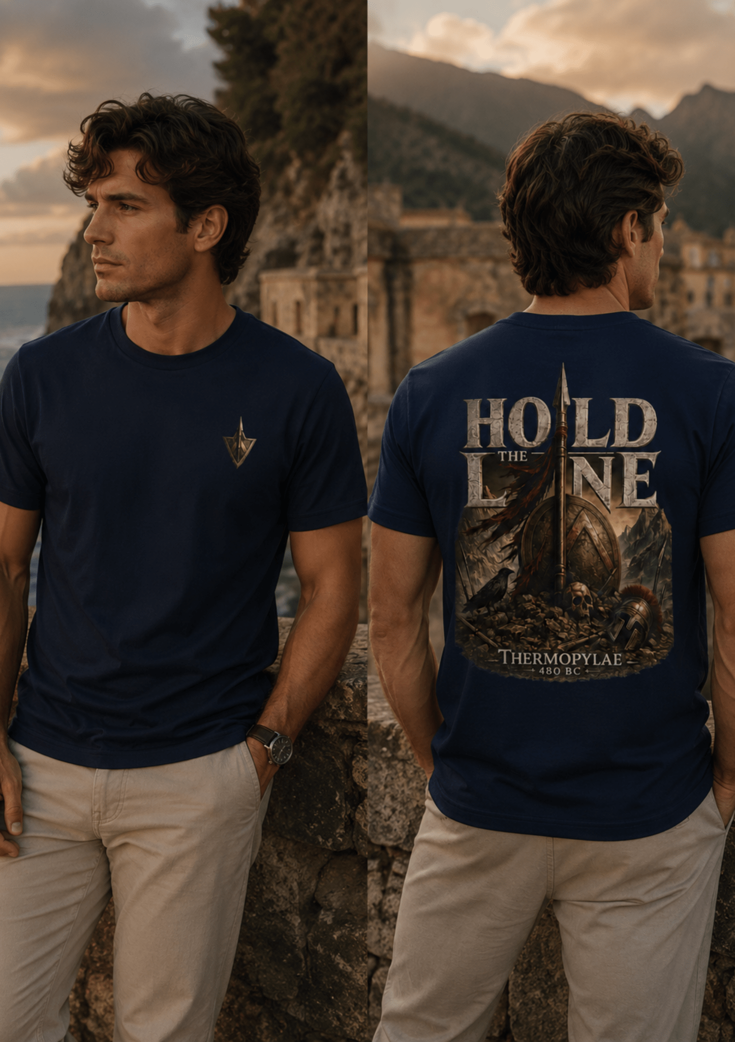 Hold the Line Signature T-Shirt - Hilt and Stone