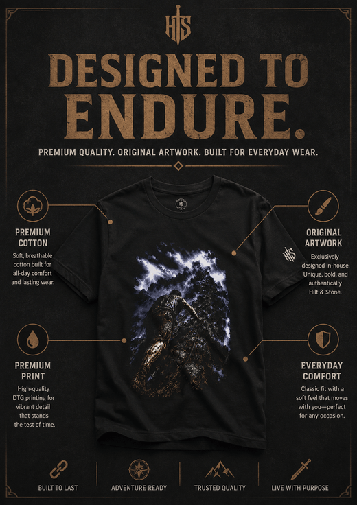 The Internal Ascent - Graphic T-Shirt - Hilt and Stone