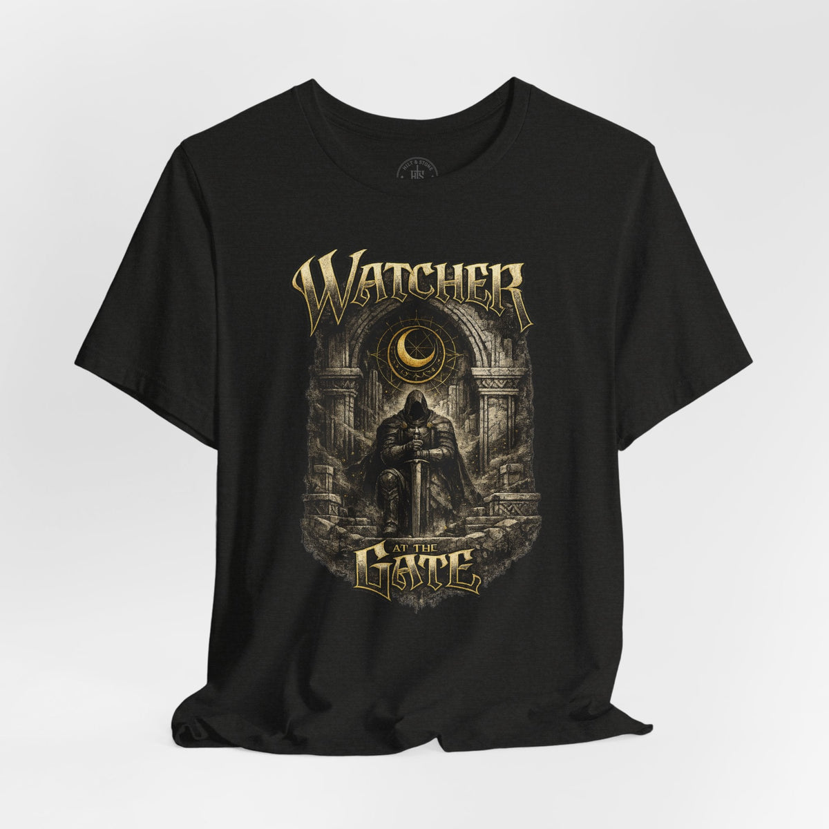 Watcher At The Gate Of Chaos Crewneck T-Shirt - Hilt and Stone