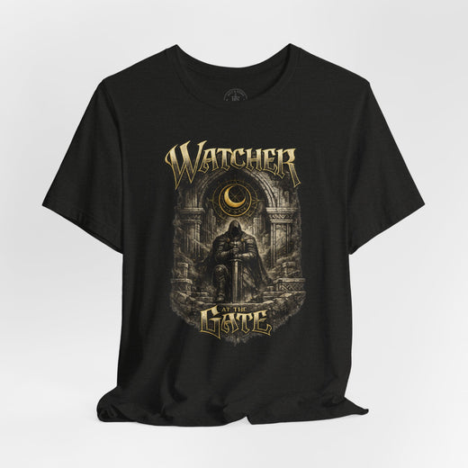 Watcher At The Gate Of Chaos Crewneck T-Shirt - Hilt and Stone