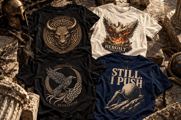 12 Best Mythology Shirts for Men With Meaning - Hilt and Stone