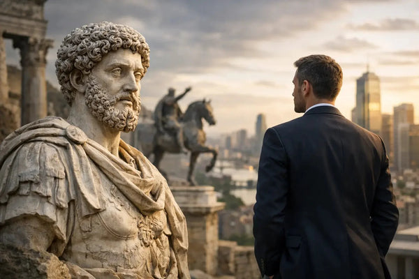 A Case Study of Marcus Aurelius on Power - Hilt and Stone
