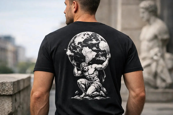 Atlas T Shirt Meaning, Symbolism, and Style - Hilt and Stone