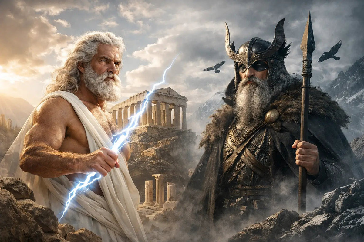 Greek versus Norse Mythology: Gods and Fate - Hilt and Stone