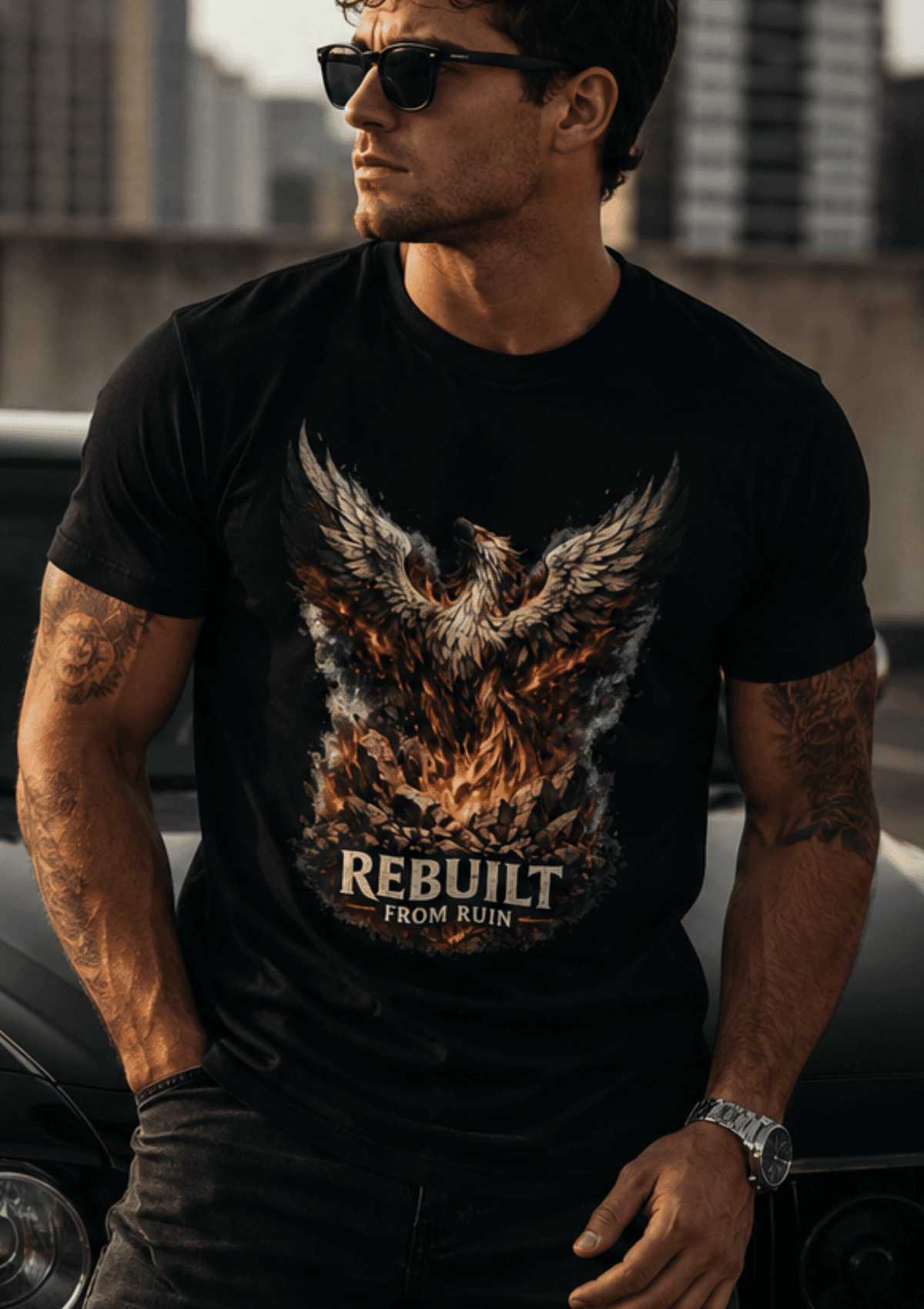 Phoenix Symbol Shirt Meaning and Style - Hilt and Stone
