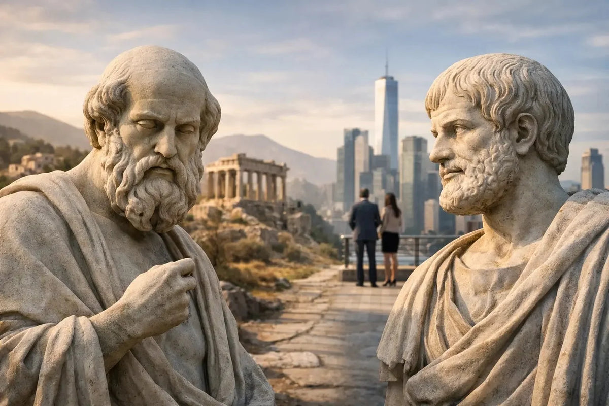 Plato vs Aristotle Ethics: The Good Life - Hilt and Stone