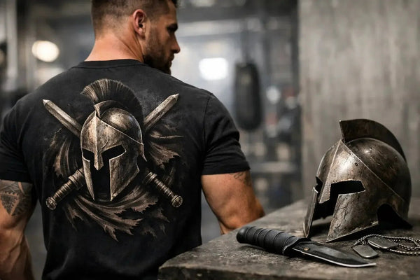 Spartan Warrior Shirt Meaning and Style - Hilt and Stone