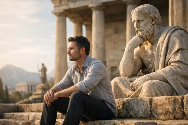 Stoicism for Beginners Guide to Inner Strength - Hilt and Stone