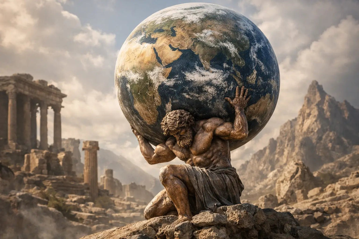 What Does Atlas Represent Mythologically? - Hilt and Stone