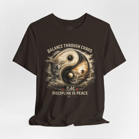 Balance Through Chaos Yin Yang Graphic T-Shirt - Hilt and Stone