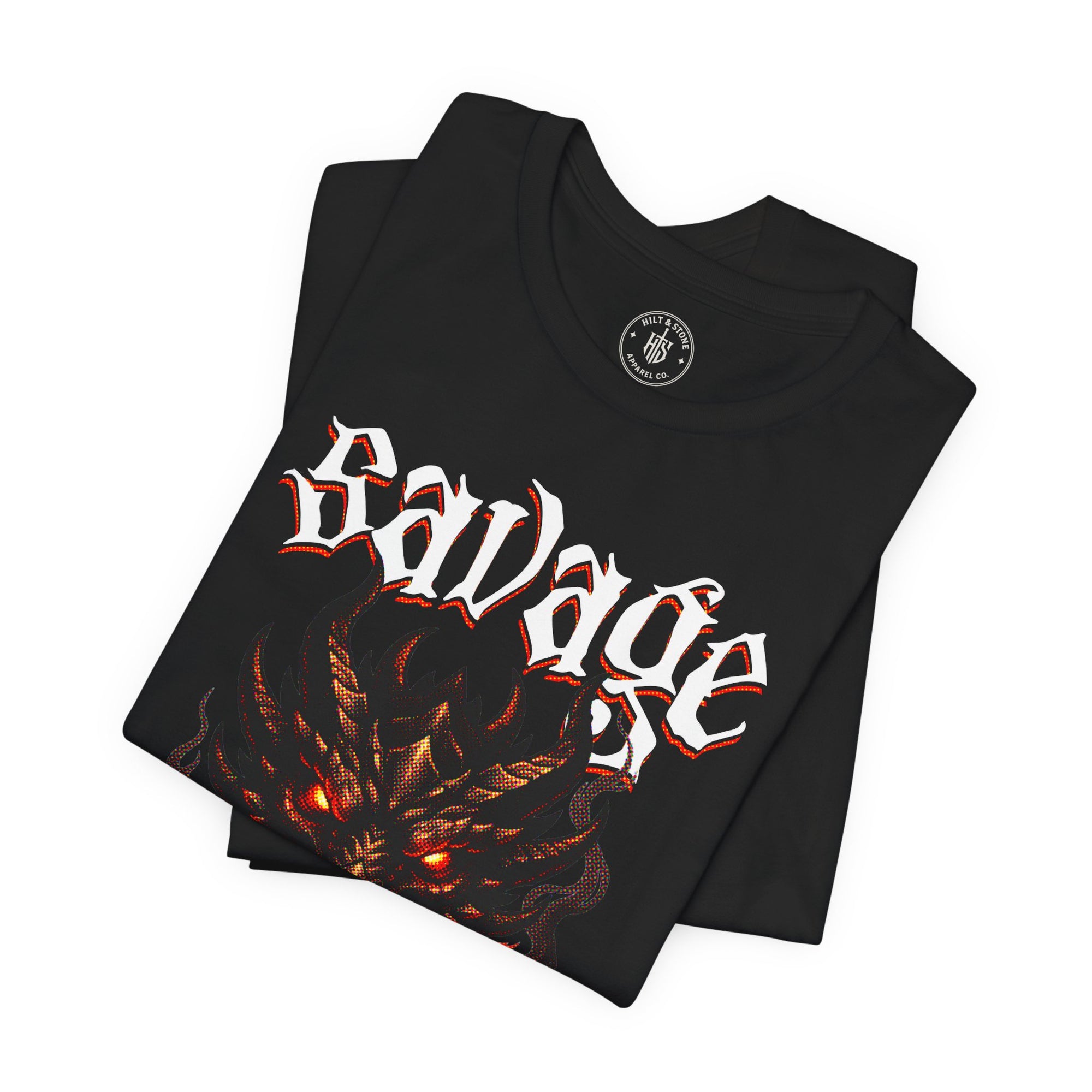Savage Dragon Graphic T-Shirt – Built To Destroy - Hilt and Stone