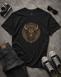 Load image into Gallery viewer, Master the Maze Minotaur Emblem T-Shirt