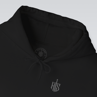 Load image into Gallery viewer, Hilt &amp; Stone Core Hoodie – Minimal Shield Emblem Premium Fleece Hoodie