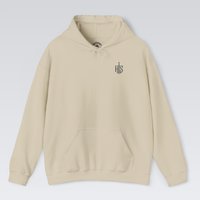 Load image into Gallery viewer, Hilt &amp; Stone Core Hoodie – Minimal Shield Emblem Premium Fleece Hoodie