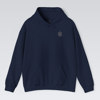 Load image into Gallery viewer, Hilt &amp; Stone Core Hoodie – Minimal Shield Emblem Premium Fleece Hoodie