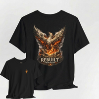 Load image into Gallery viewer, Rebuilt From Ruin Signature T-Shirt | Phoenix of Renewal
