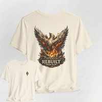 Load image into Gallery viewer, Rebuilt From Ruin Signature T-Shirt | Phoenix of Renewal