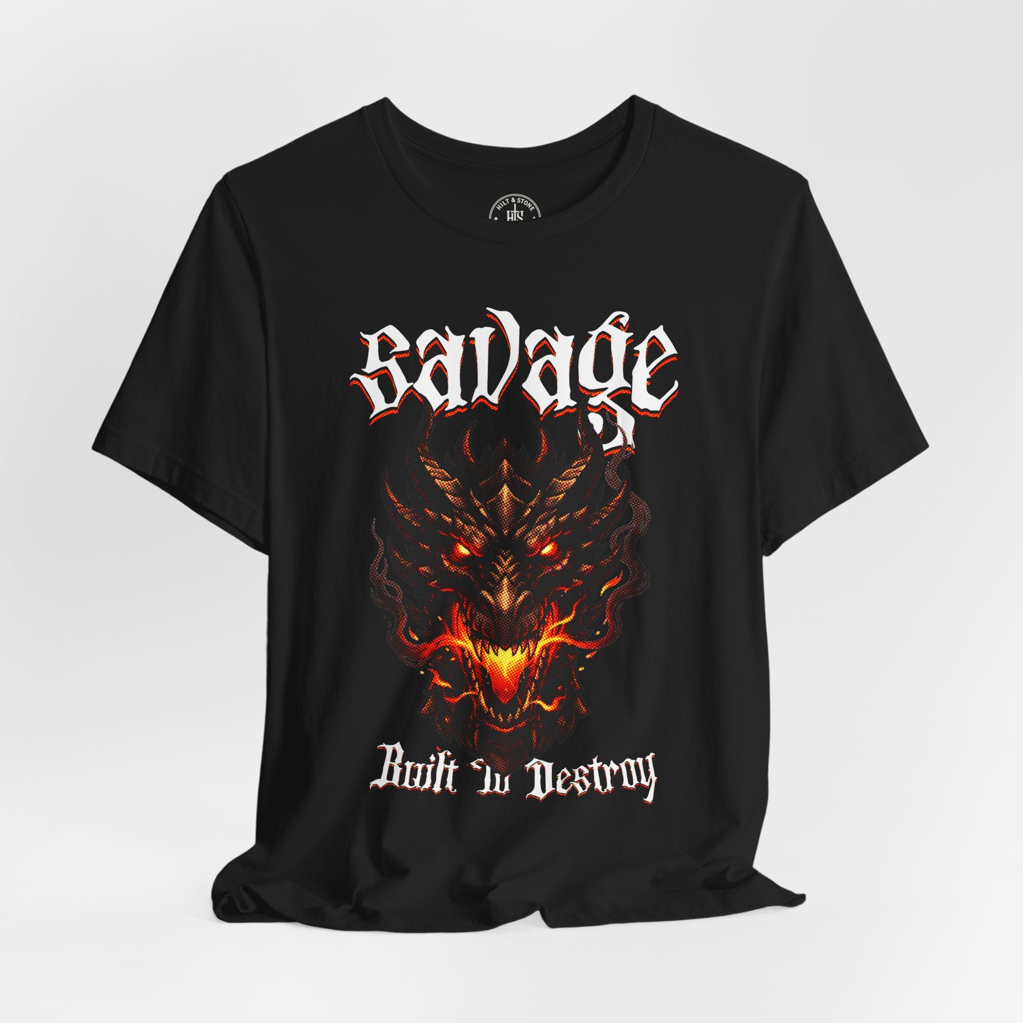 Savage Dragon Graphic T-Shirt – Built To Destroy - Hilt and Stone