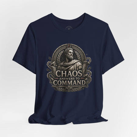 Chaos Answers to Command – Stoic Warrior Graphic T-Shirt - Hilt and Stone