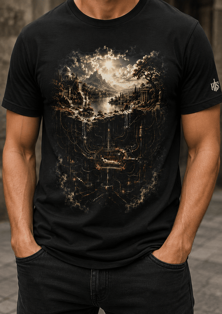 A Manufactured Reality Graphic T-Shirt - Hilt and Stone