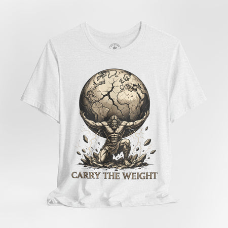 Atlas "Carry the Weight" Warrior T‑Shirt - Hilt and Stone
