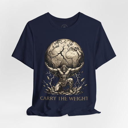 Atlas "Carry the Weight" Warrior T‑Shirt - Hilt and Stone