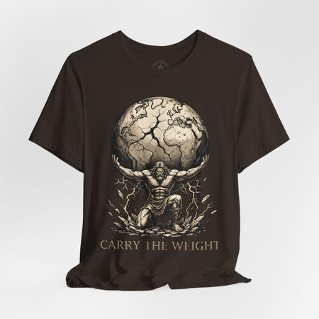 Atlas "Carry the Weight" Warrior T‑Shirt - Hilt and Stone