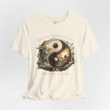 Balance Through Chaos Yin Yang Graphic T-Shirt - Hilt and Stone