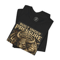 Load image into Gallery viewer, Built Under Pressure Minotaur Graphic T-Shirt - Hilt and Stone