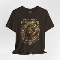 Load image into Gallery viewer, Built Under Pressure Minotaur Graphic T-Shirt - Hilt and Stone