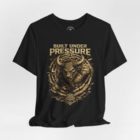 Load image into Gallery viewer, Built Under Pressure Minotaur Graphic T-Shirt - Hilt and Stone