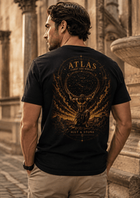 Load image into Gallery viewer, Carry the Weight Atlas Signature Graphic T-Shirt - Hilt and Stone