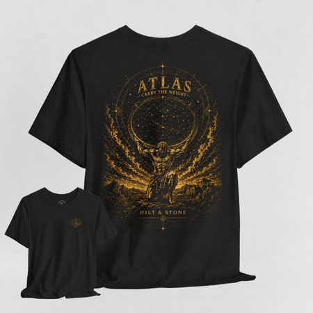Carry the Weight Atlas Signature Graphic T-Shirt - Hilt and Stone