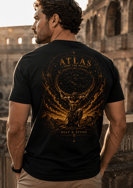 Carry the Weight Atlas Signature Graphic T-Shirt - Hilt and Stone