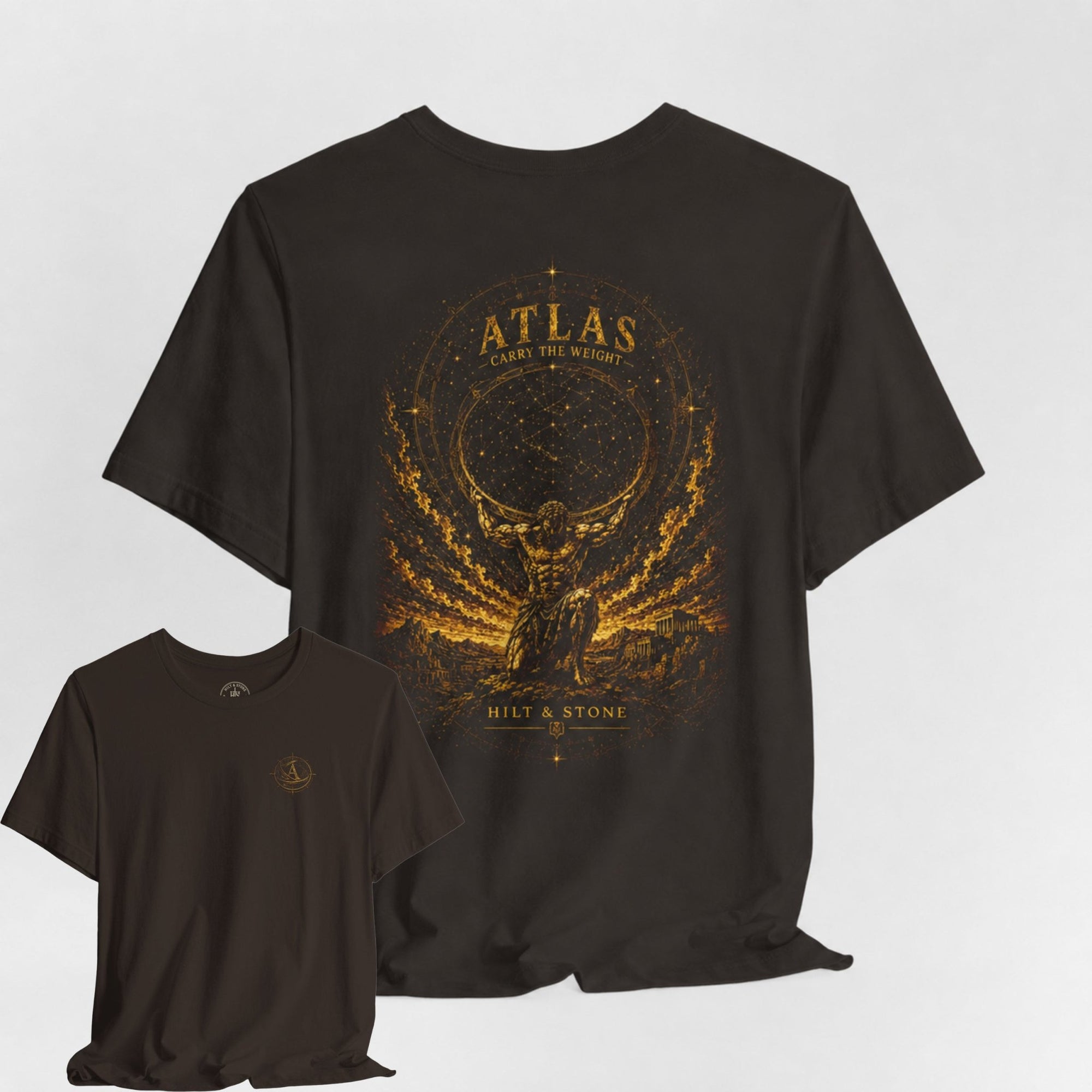 Carry the Weight Atlas Signature Graphic T-Shirt - Hilt and Stone