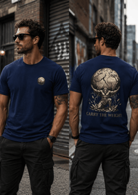 Load image into Gallery viewer, Carry the Weight Atlas Signature Graphic T-Shirt - Hilt and Stone
