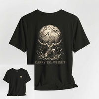 Load image into Gallery viewer, Carry the Weight Atlas Signature Graphic T-Shirt - Hilt and Stone
