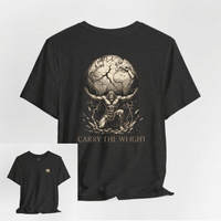 Load image into Gallery viewer, Carry the Weight Atlas Signature Graphic T-Shirt - Hilt and Stone