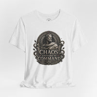 Load image into Gallery viewer, Chaos Answers to Command – Stoic Warrior Graphic T-Shirt - Hilt and Stone